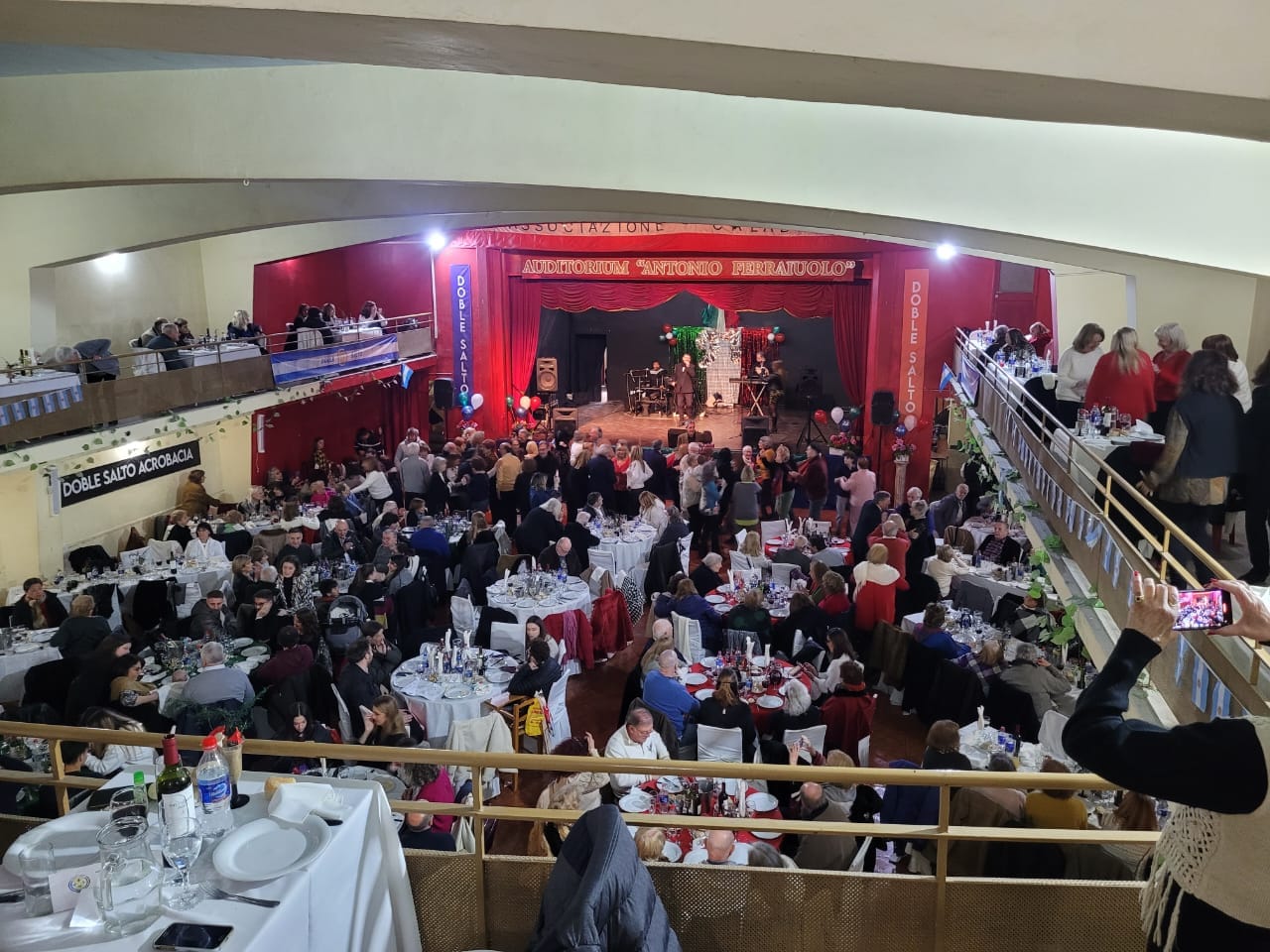 Auditorio durante evento social